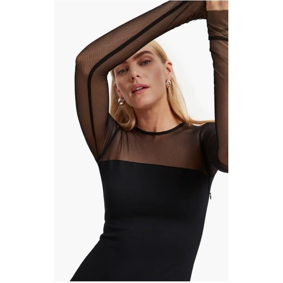 Marcella Maite Long Sleeve Cocktail Dress Size Medium NWOT - Picture 3 of 6